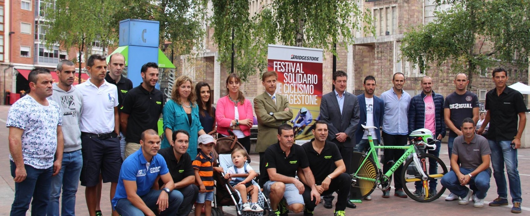 Bridgestone organiza una prueba ciclista solidaria a favor de cuatro niños que padecen enfermedades raras
