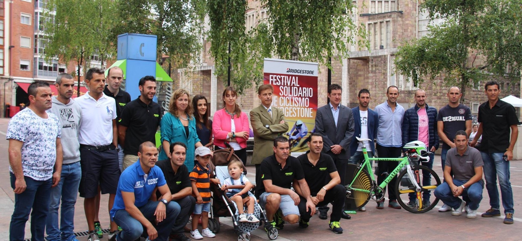 Bridgestone organiza una prueba ciclista solidaria a favor de cuatro niños que padecen enfermedades raras