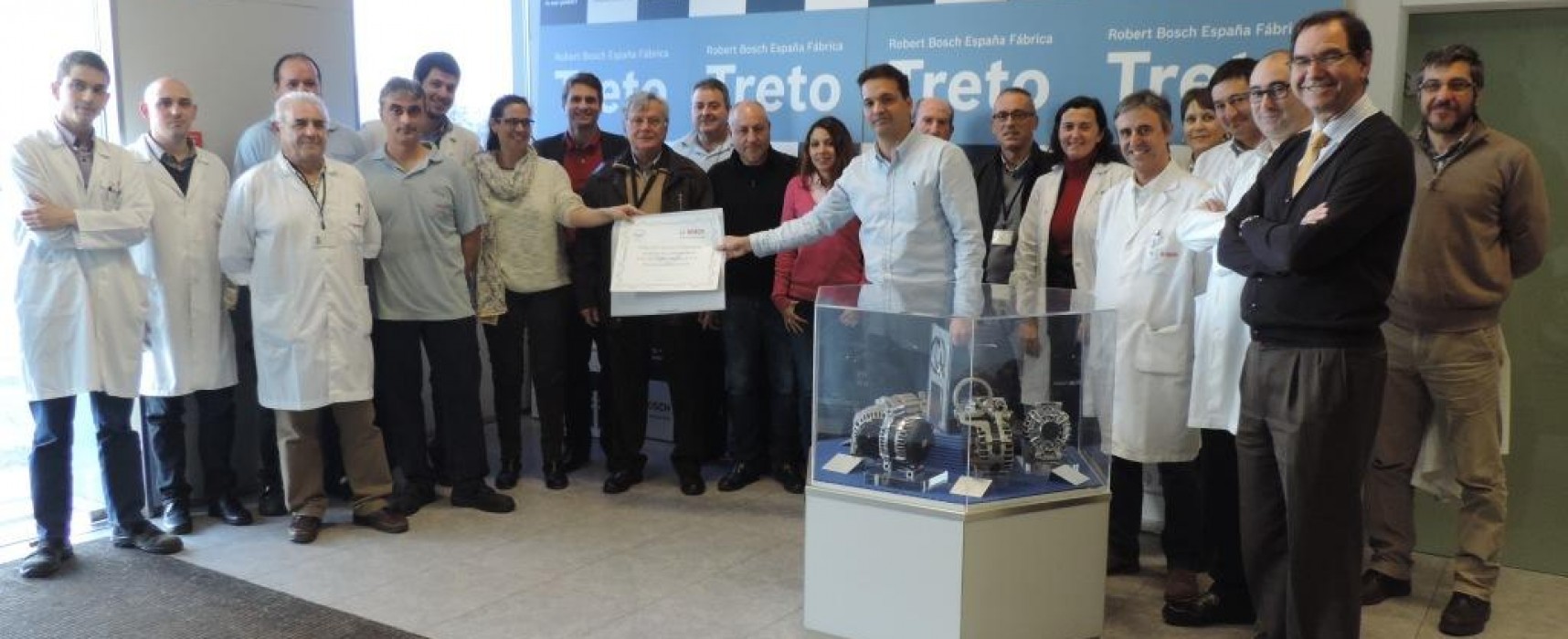 El Banco de Alimentos de Cantabria agradece a los empleados de Bosch en Treto su solidaridad
