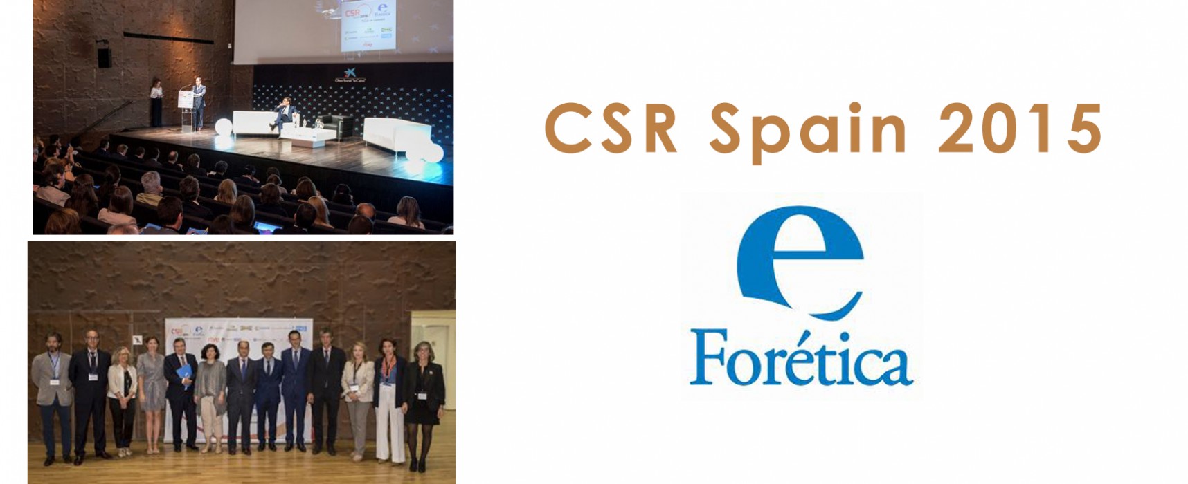 CSR Spain 2015, punto de encuentro de la sostenibilidad empresarial