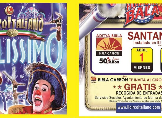 Birla Carbon Spain invita a empleados y familiares al circo