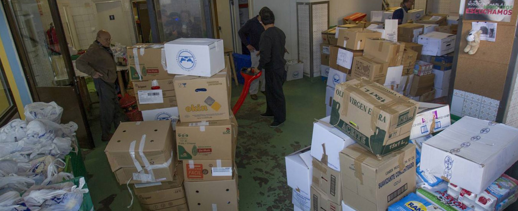 Cantabria envía casi 15.000 kilos de comida a refugiados sirios en Líbano
