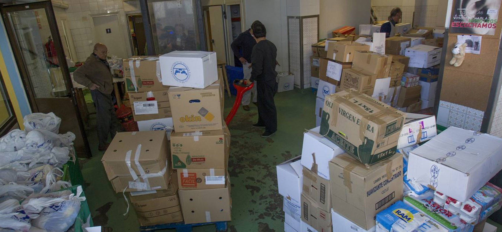 Cantabria envía casi 15.000 kilos de comida a refugiados sirios en Líbano