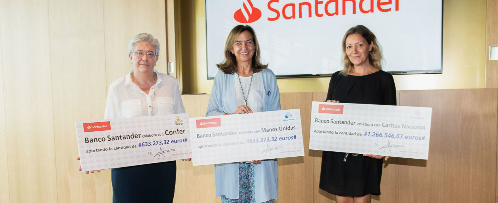 Santander entrega 2,6 millones a proyectos de inserción socio-laboral